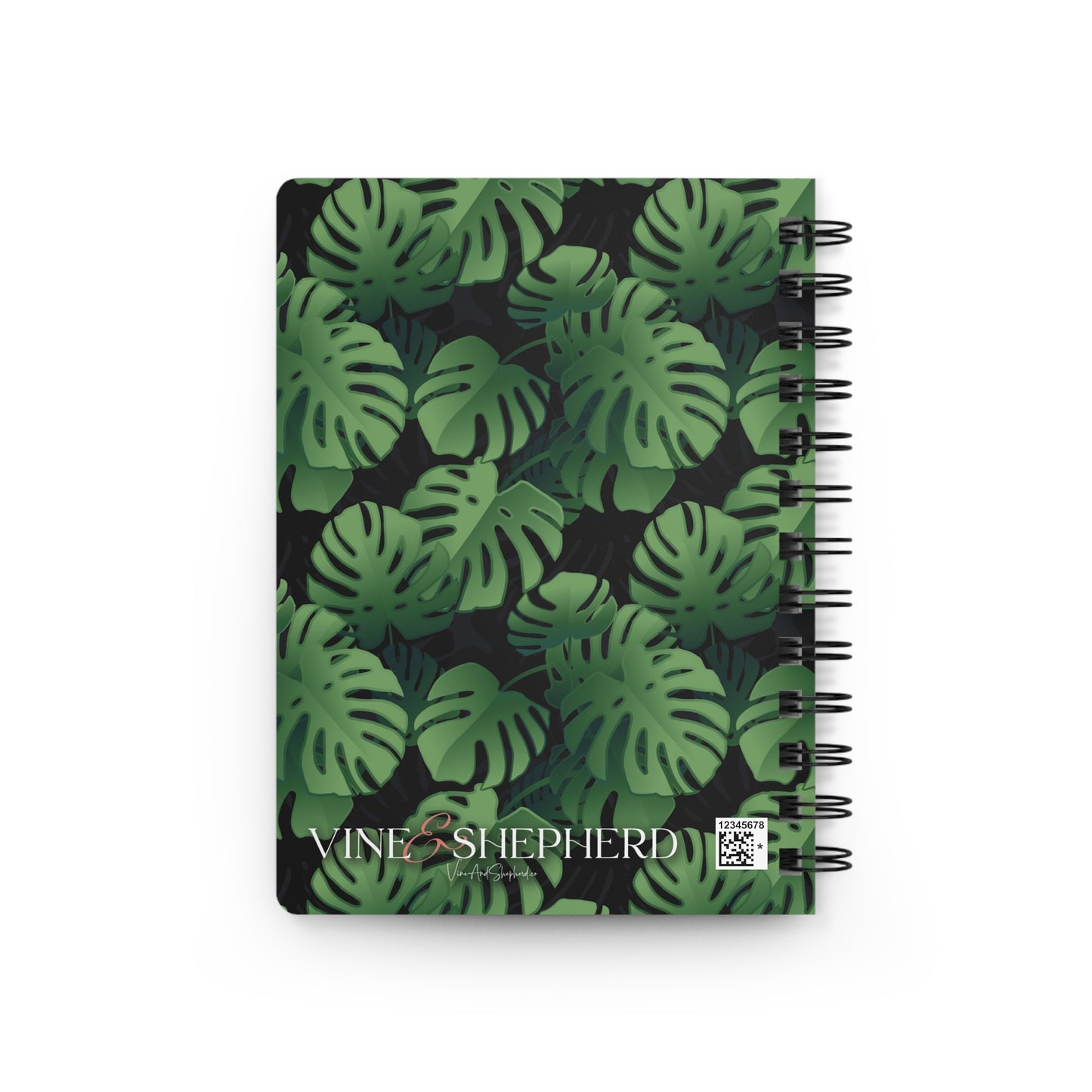 Oh My Soul Be Still all over print spiral bound journal notebook