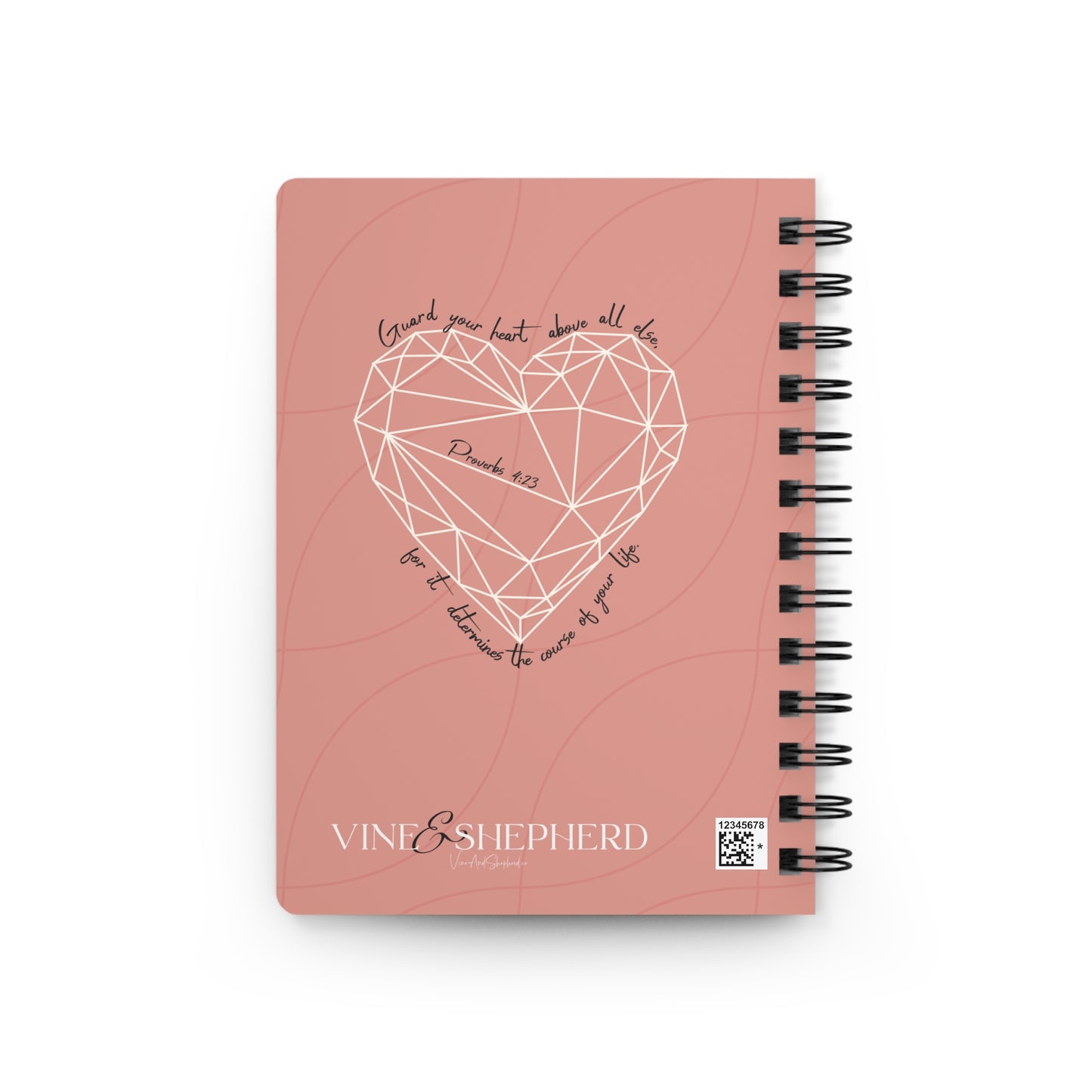 Guard Your Heard Spiral Bound Notebook