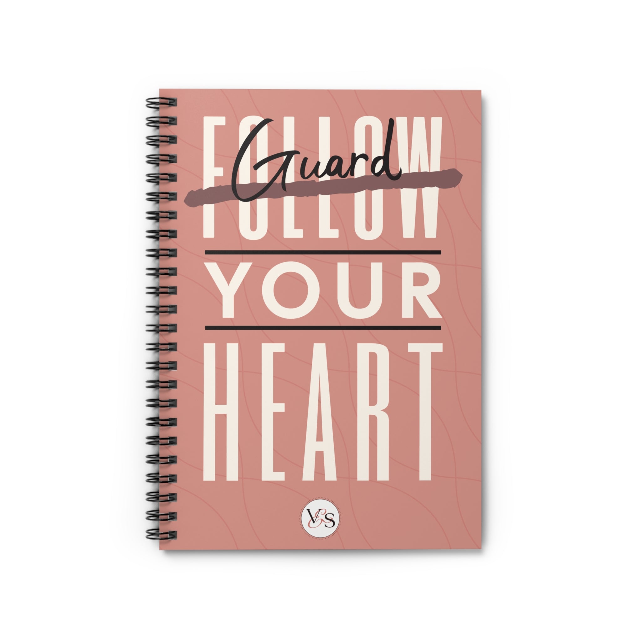 Guard Your Heart Spiral 6" × 8" Journal 118 pages