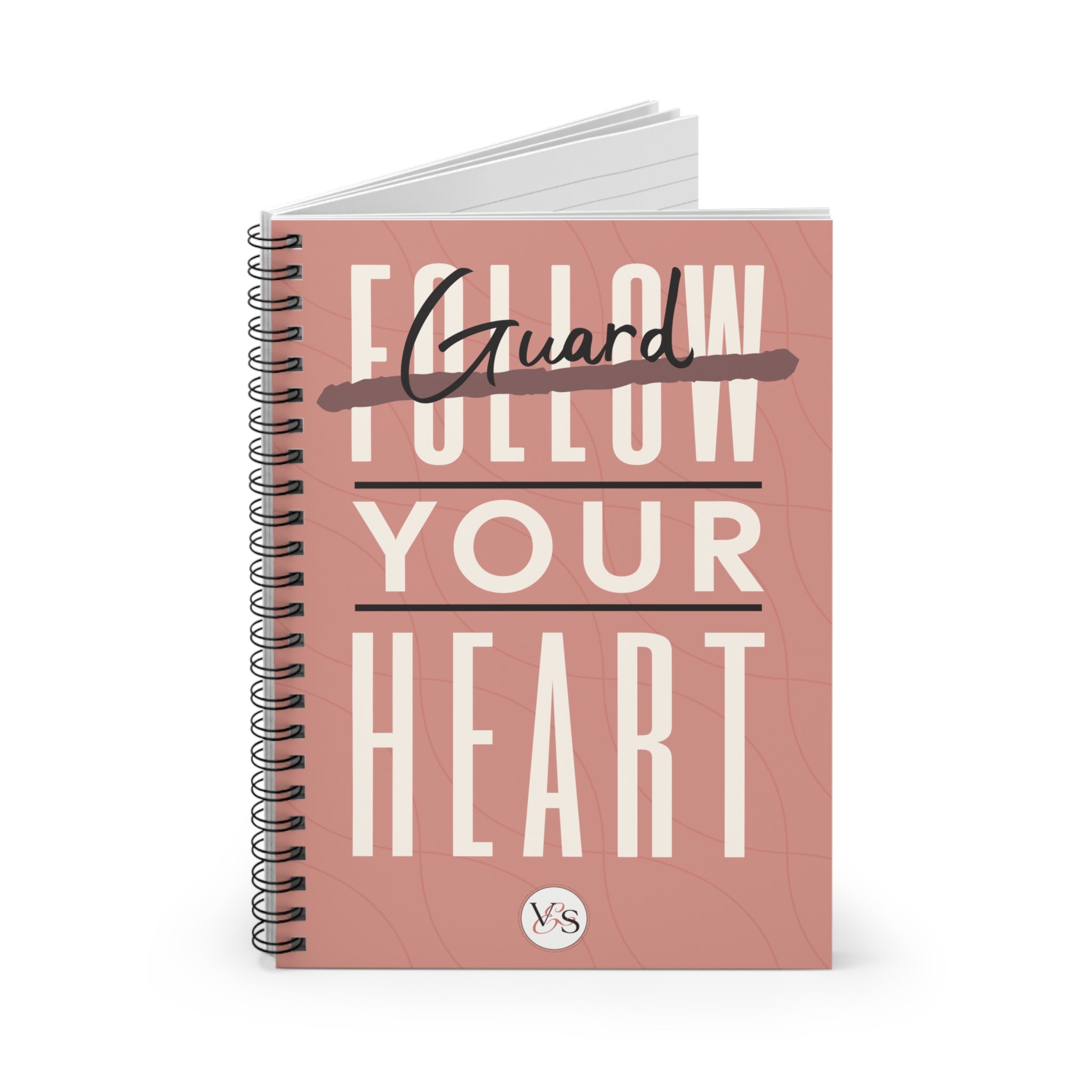 Guard Your Heart Spiral 6" × 8" Journal 118 pages