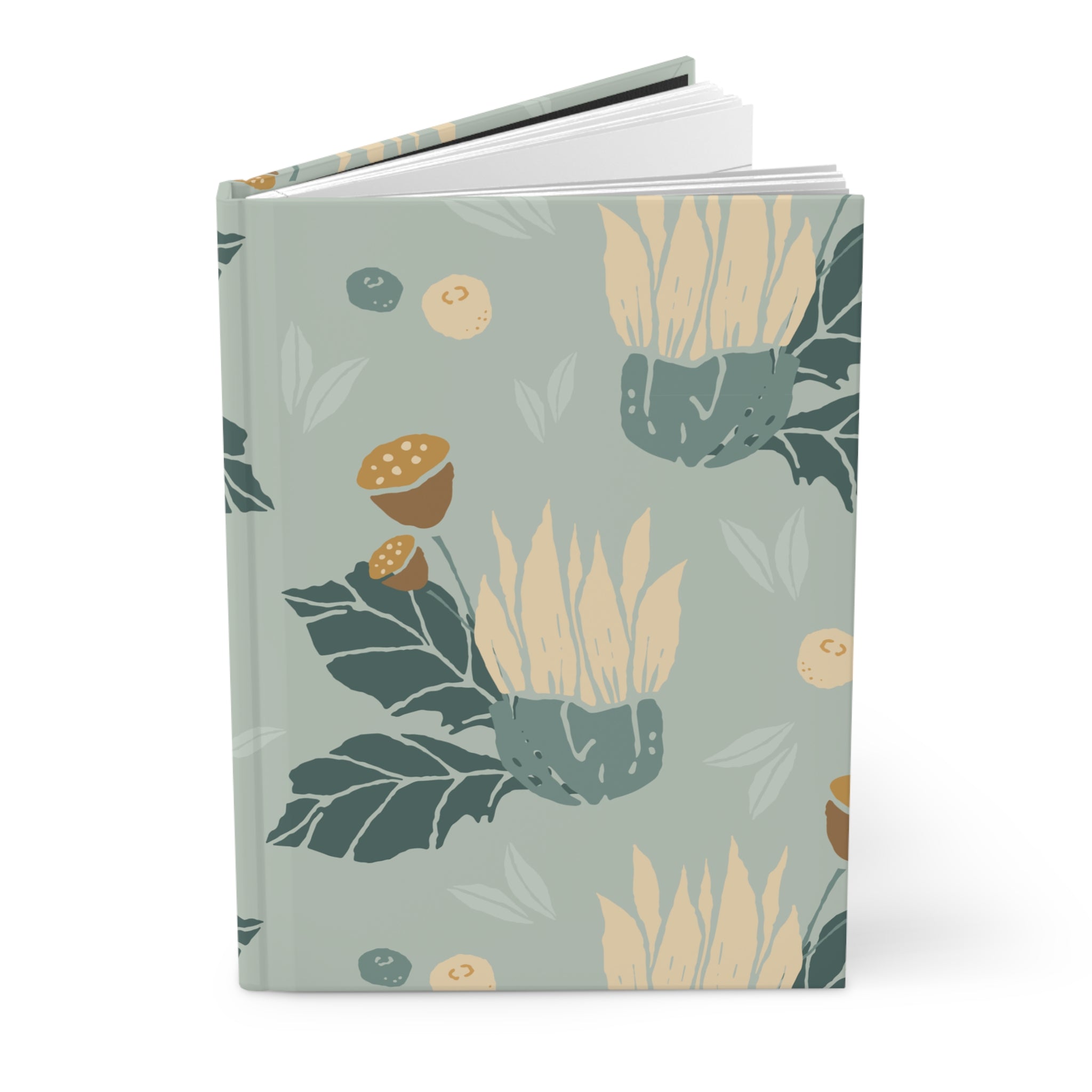 Autumn Acorns Hardcover Journal