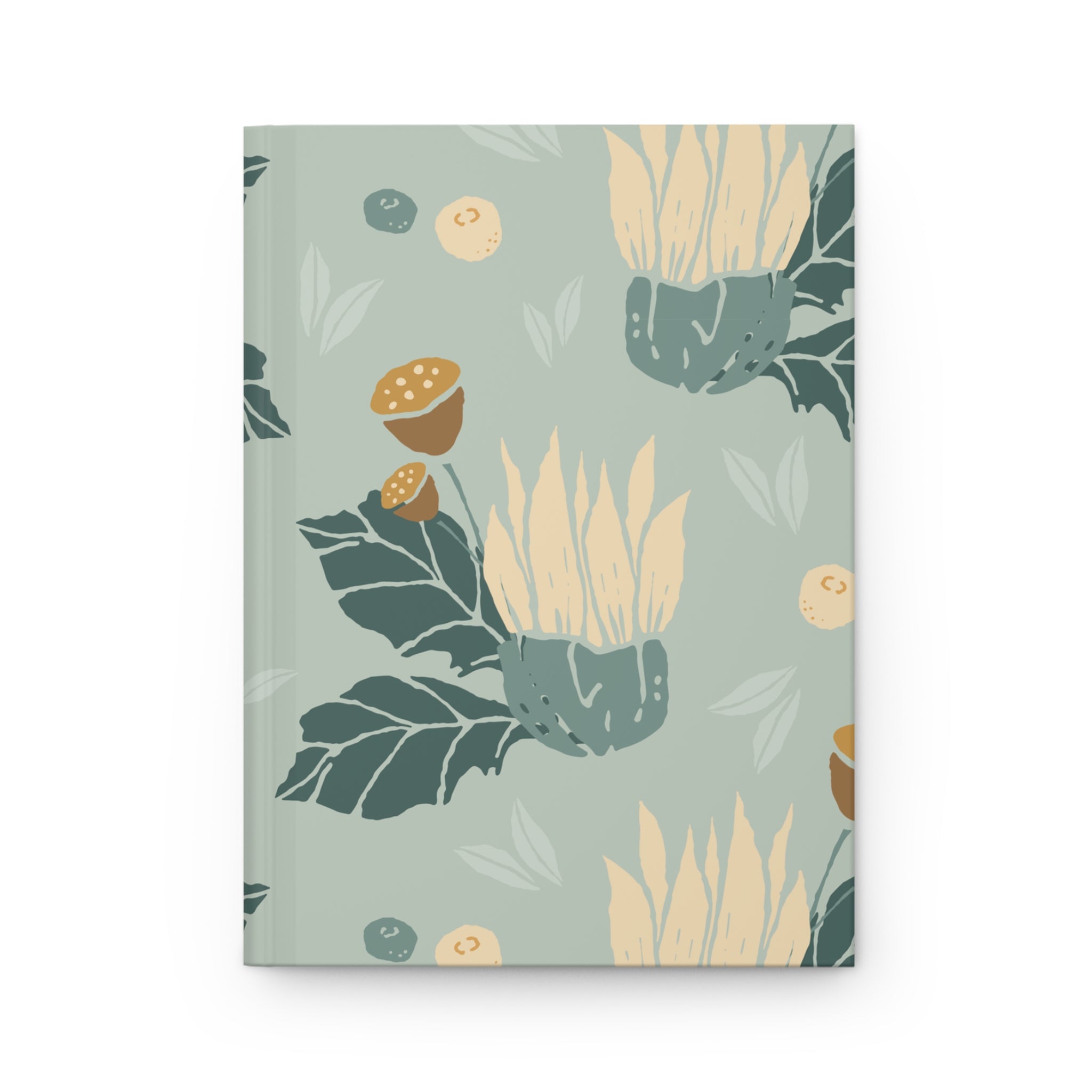 Autumn Acorns Hardcover Journal