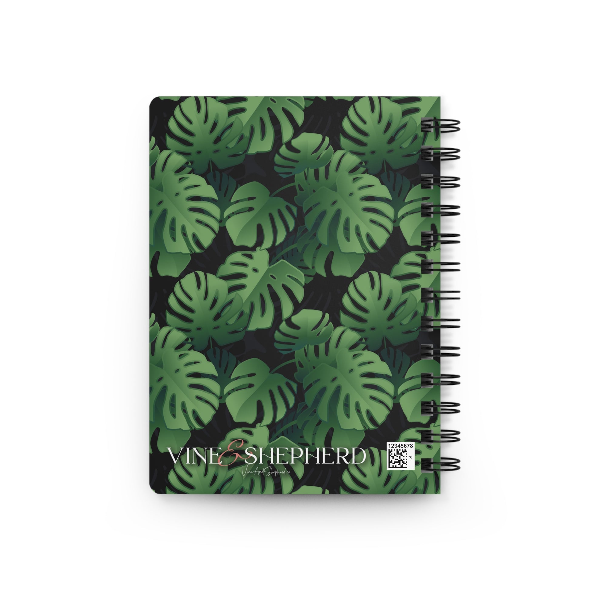 Oh My Soul Be Still all over print spiral bound journal notebook