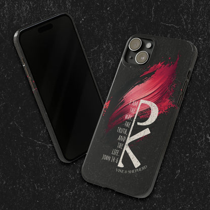 Chi Rho slim iPhone 15 Plus phone case