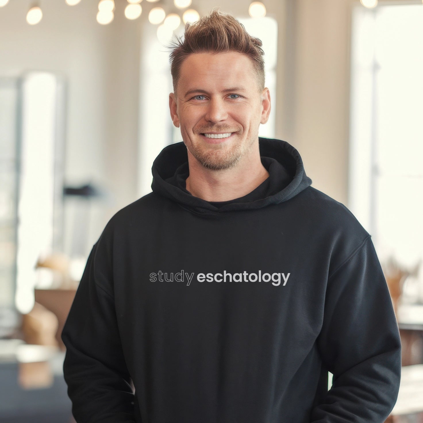 Study Eschatology Hooded Sweatshirt